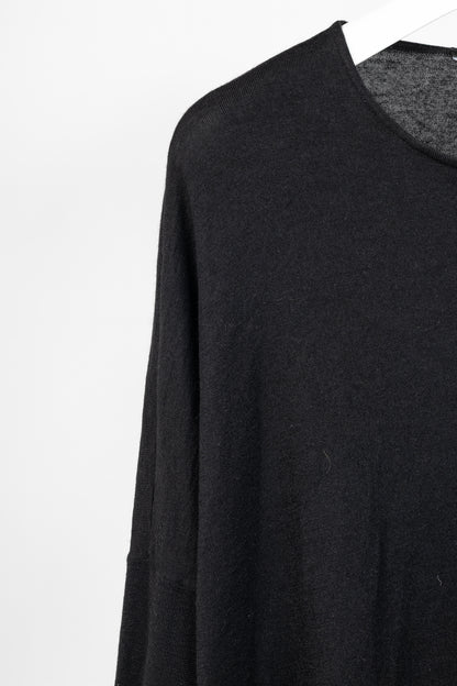 Gucci Black Long-Sleeve Knit Pullover