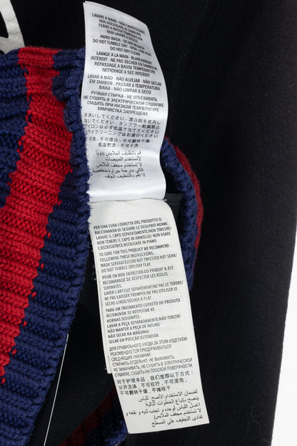 Gucci x GucciGhost AW/16 Black Graphic Neoprene Sweatshirt