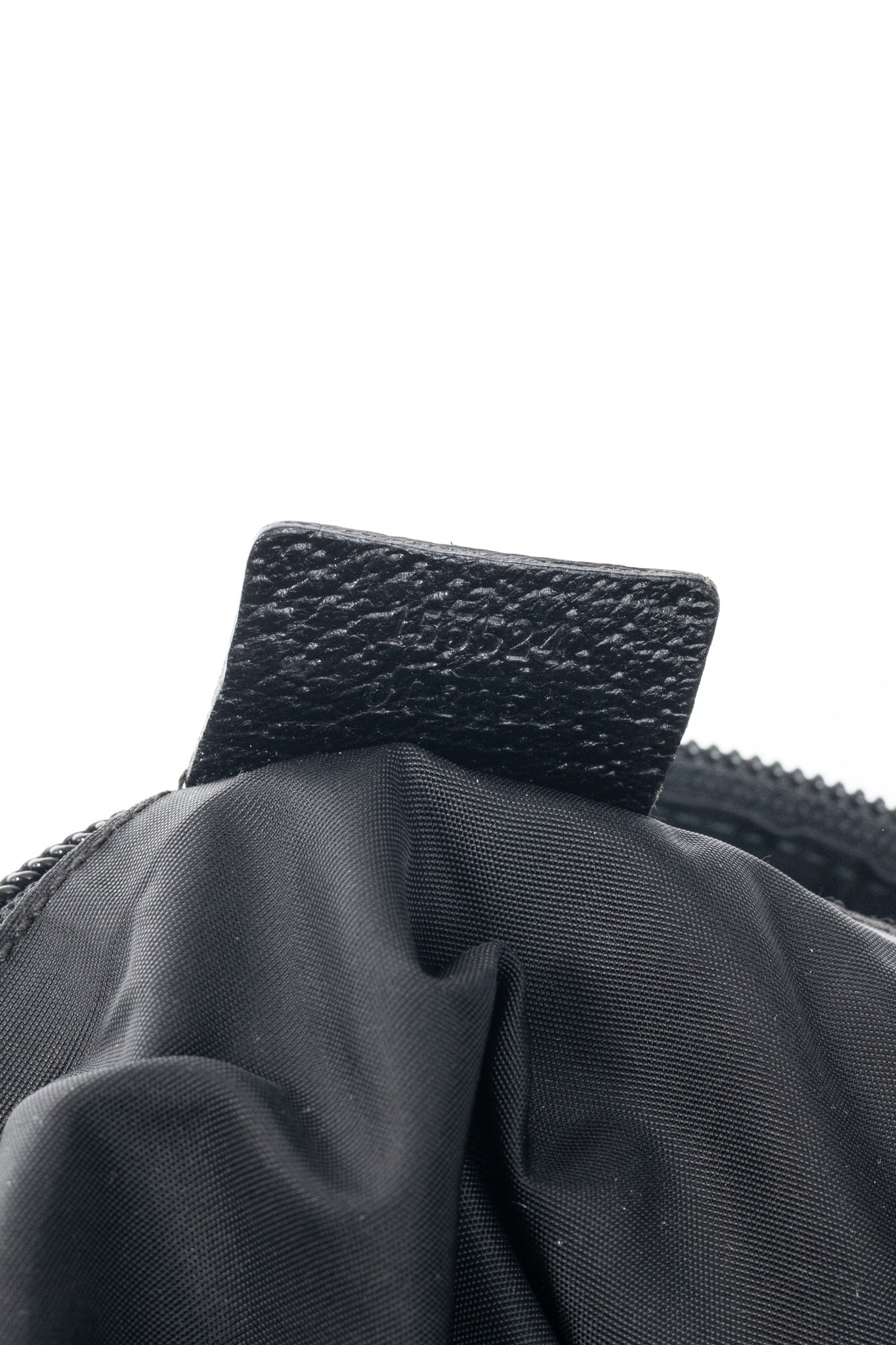 Gucci Black GG-Canvas Diaper Tote