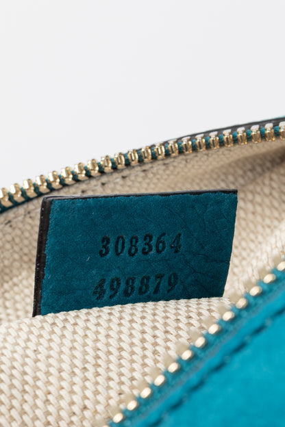 Gucci Soho Disco Cobalt Blue Vitello Range Crossbody Bag