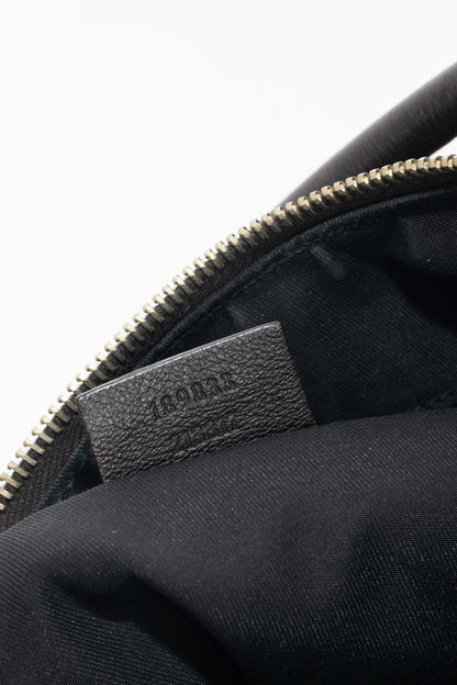 Gucci D-Gold Brown Leather Large Hobo