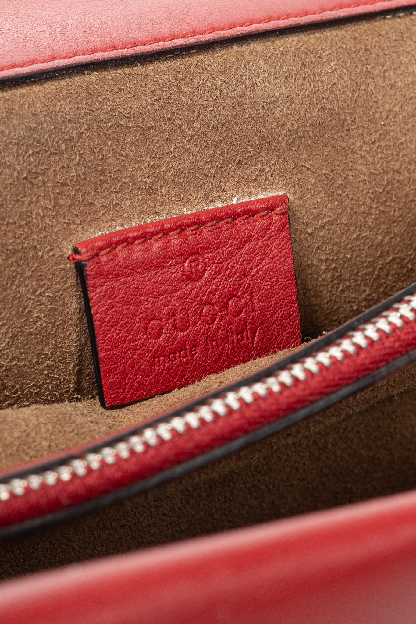 Gucci Dionysus Red Arabesque & GG Supreme Shoulder Bag