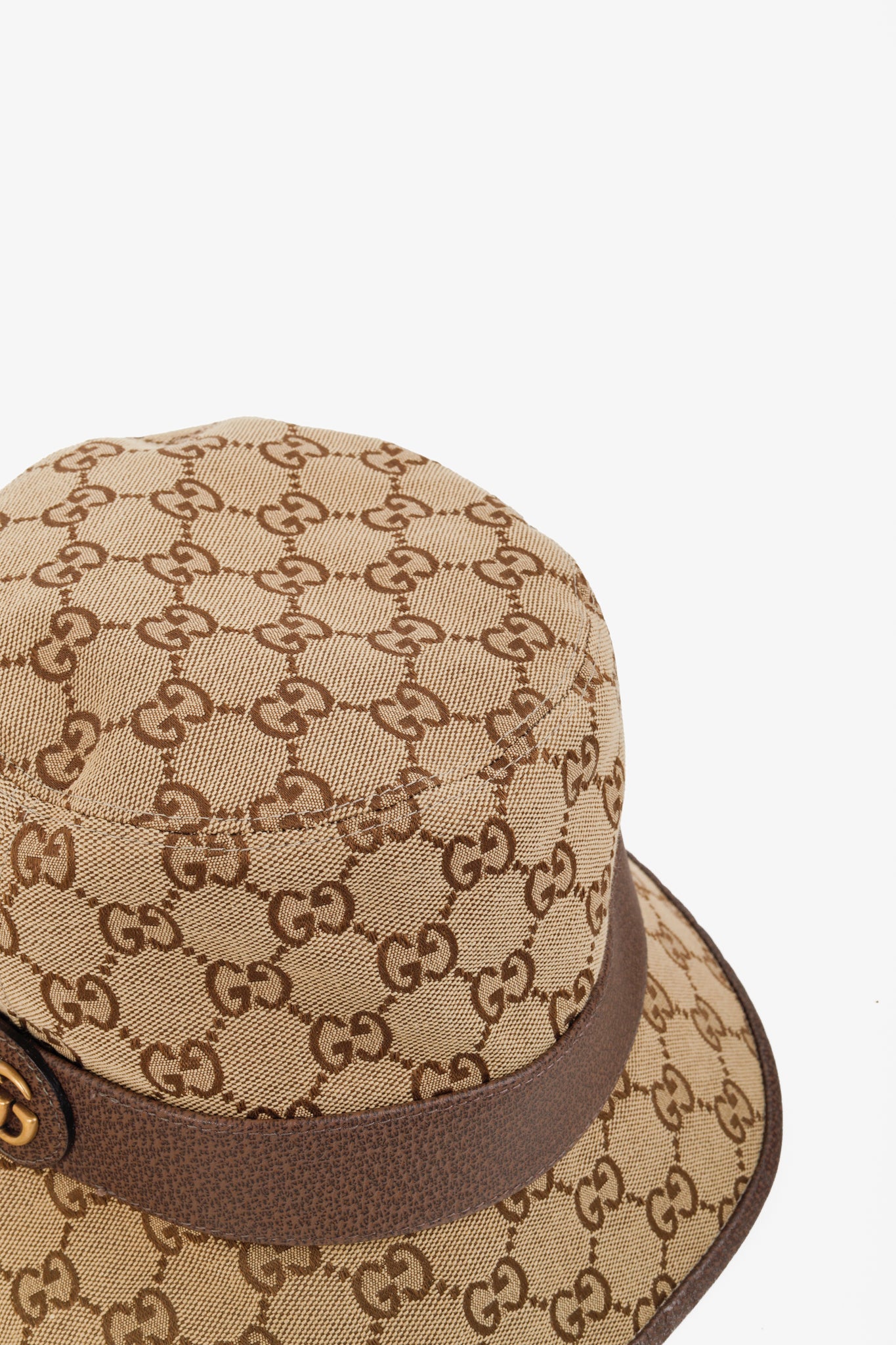 Gucci Monogrammed canvas bucket hat