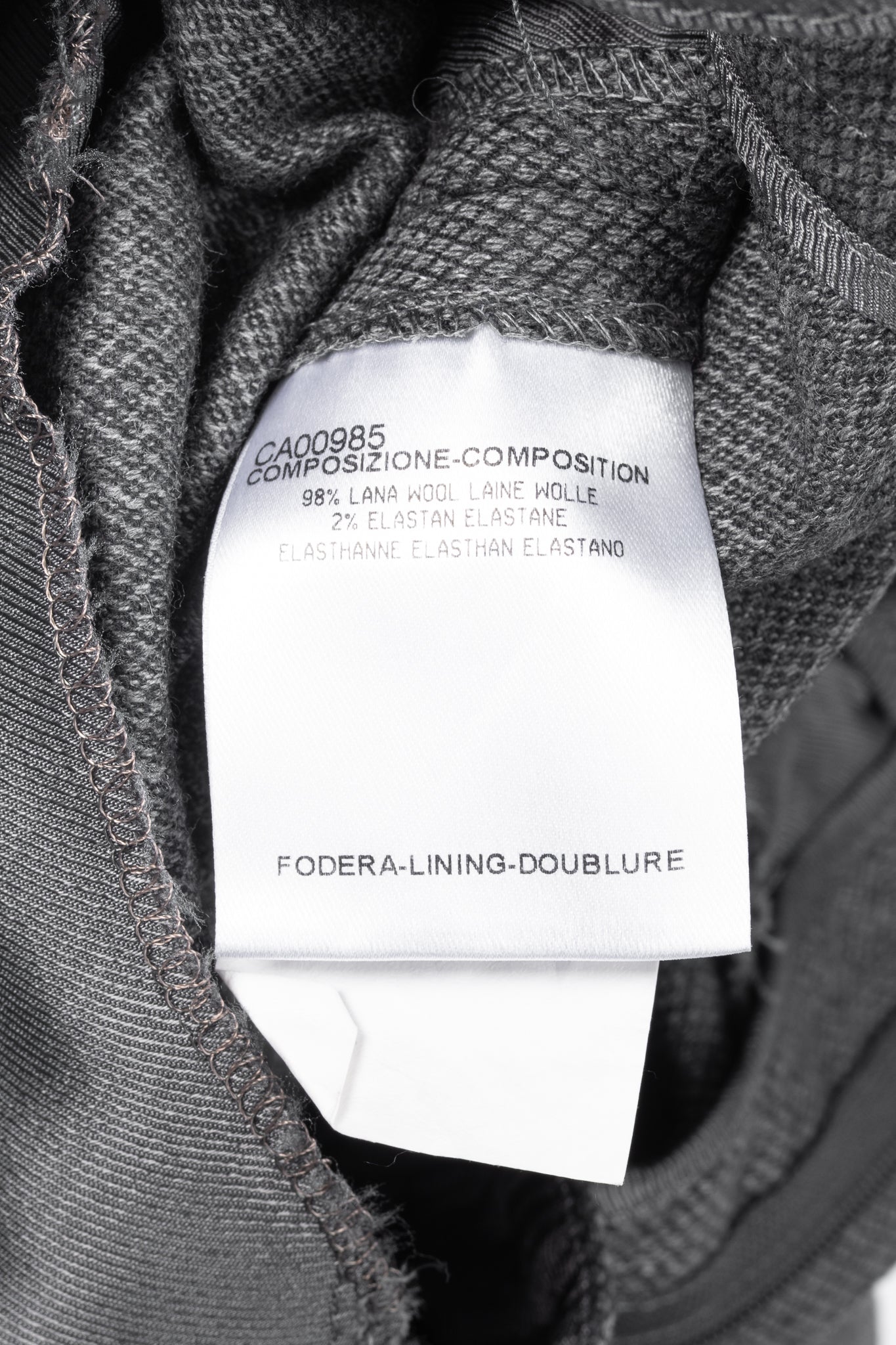 Gucci Grey Birds Eye Slim-Fit Stretch-Wool Studded Trousers