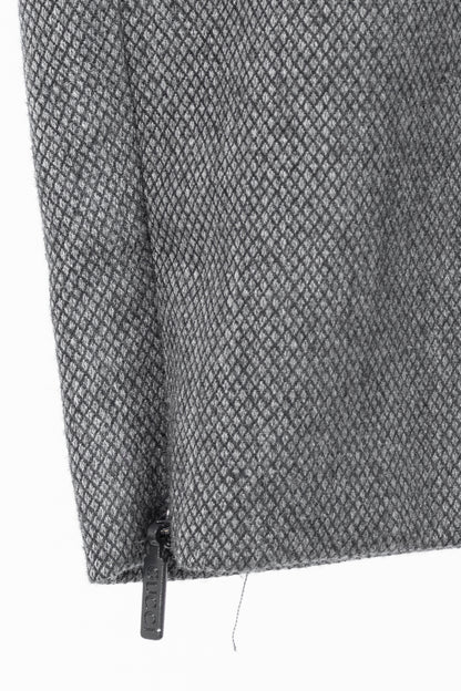 Gucci Grey Birds Eye Slim-Fit Stretch-Wool Studded Trousers