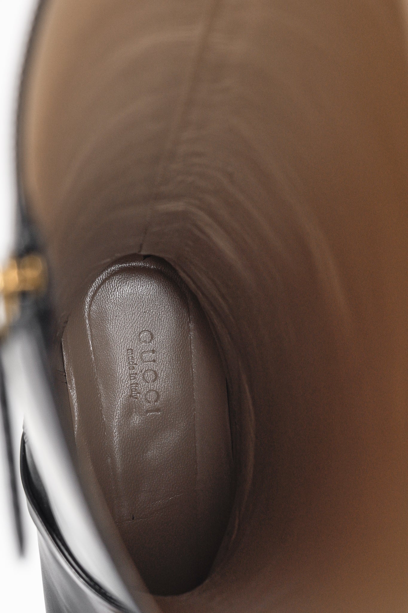 Gucci Rosie Black Elite Calf Leather Riding Boots