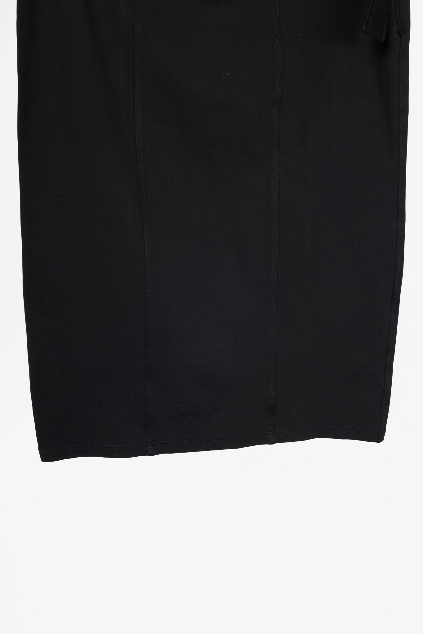 Gucci Black Jersey Bamboo-Belt Pencil Skirt