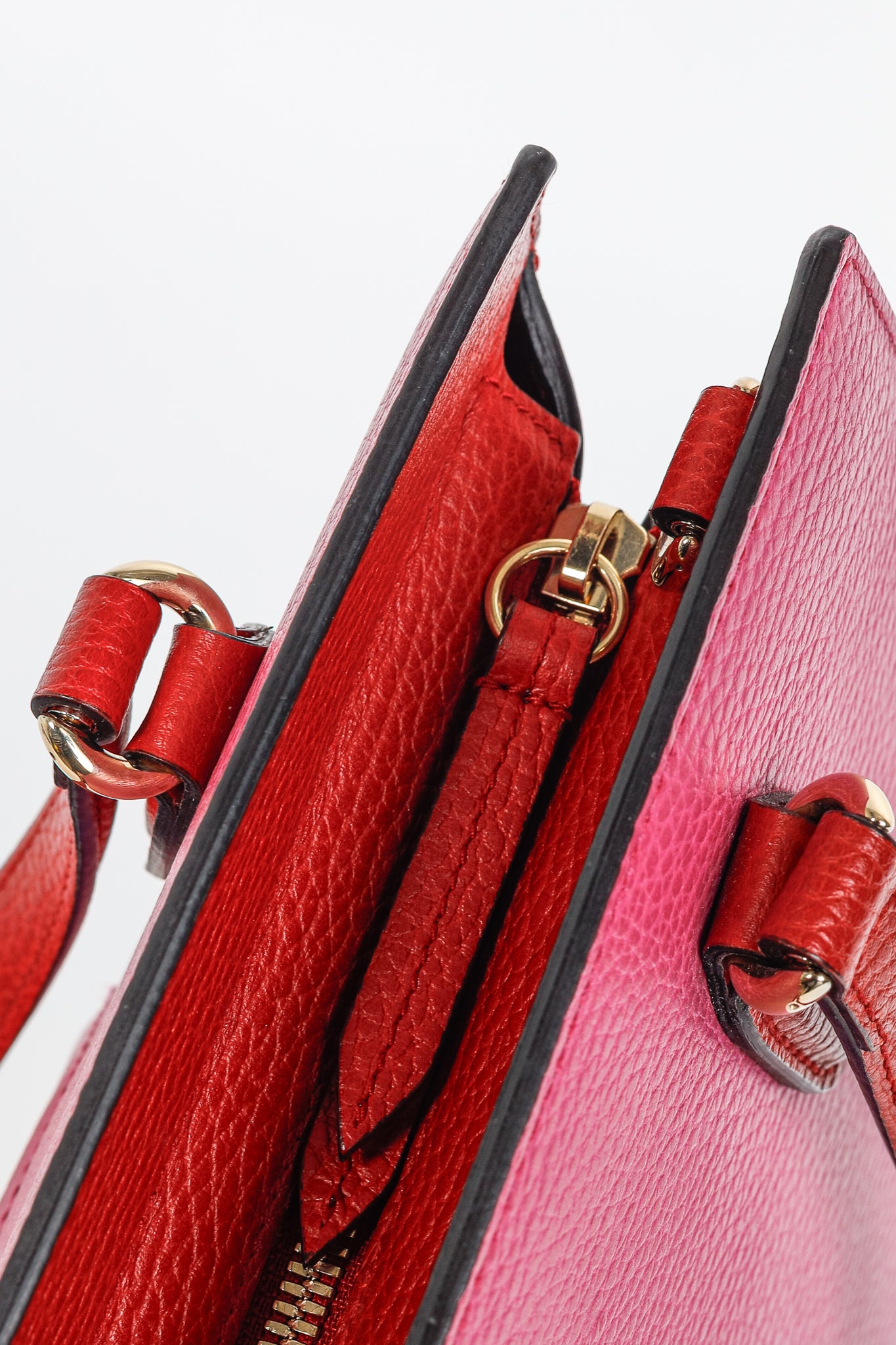 Gucci Medium Soho New Rosette & Hibiscus GG Leather Top Handle Tote
