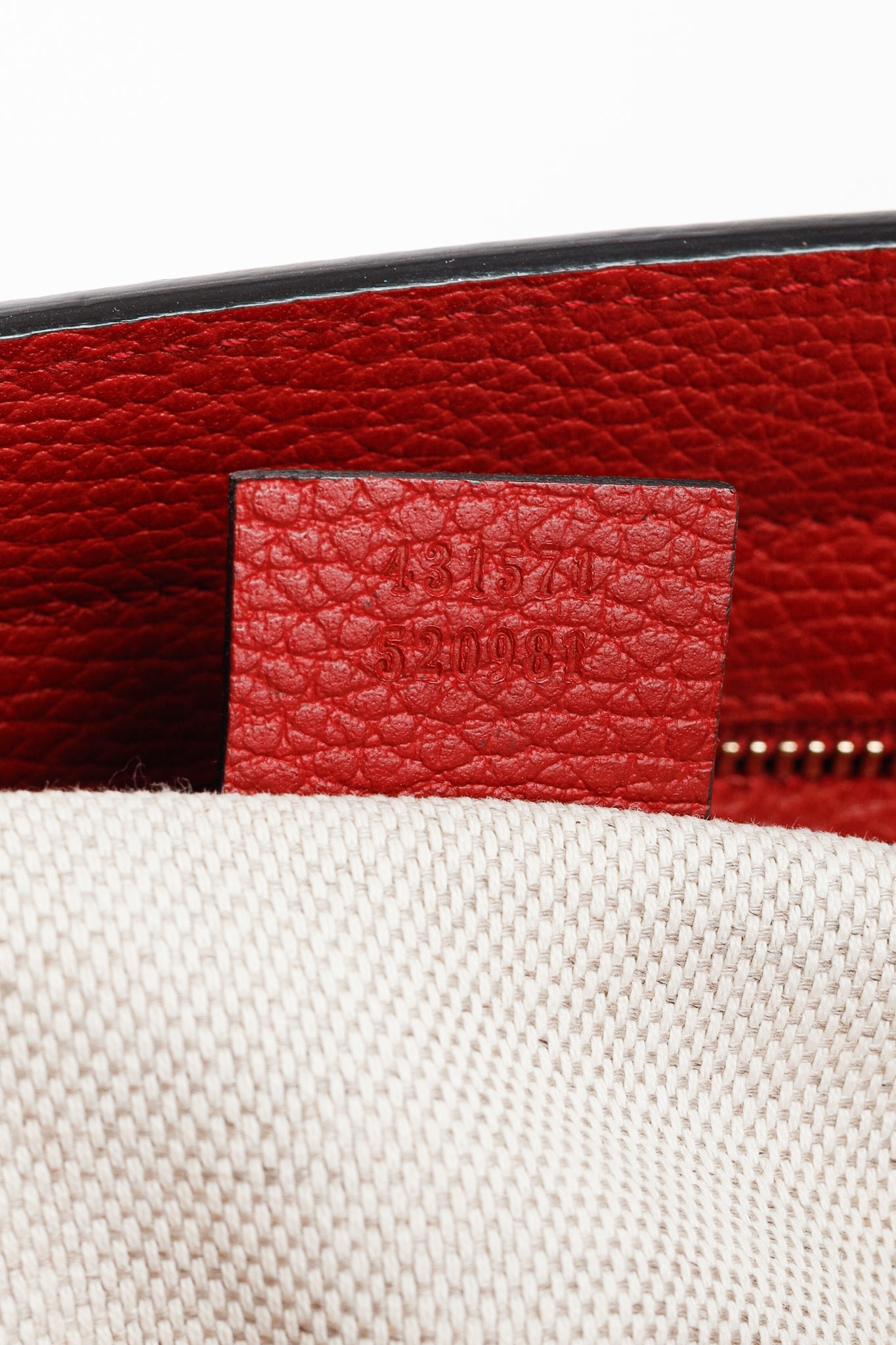Gucci Medium Soho New Rosette & Hibiscus GG Leather Top Handle Tote