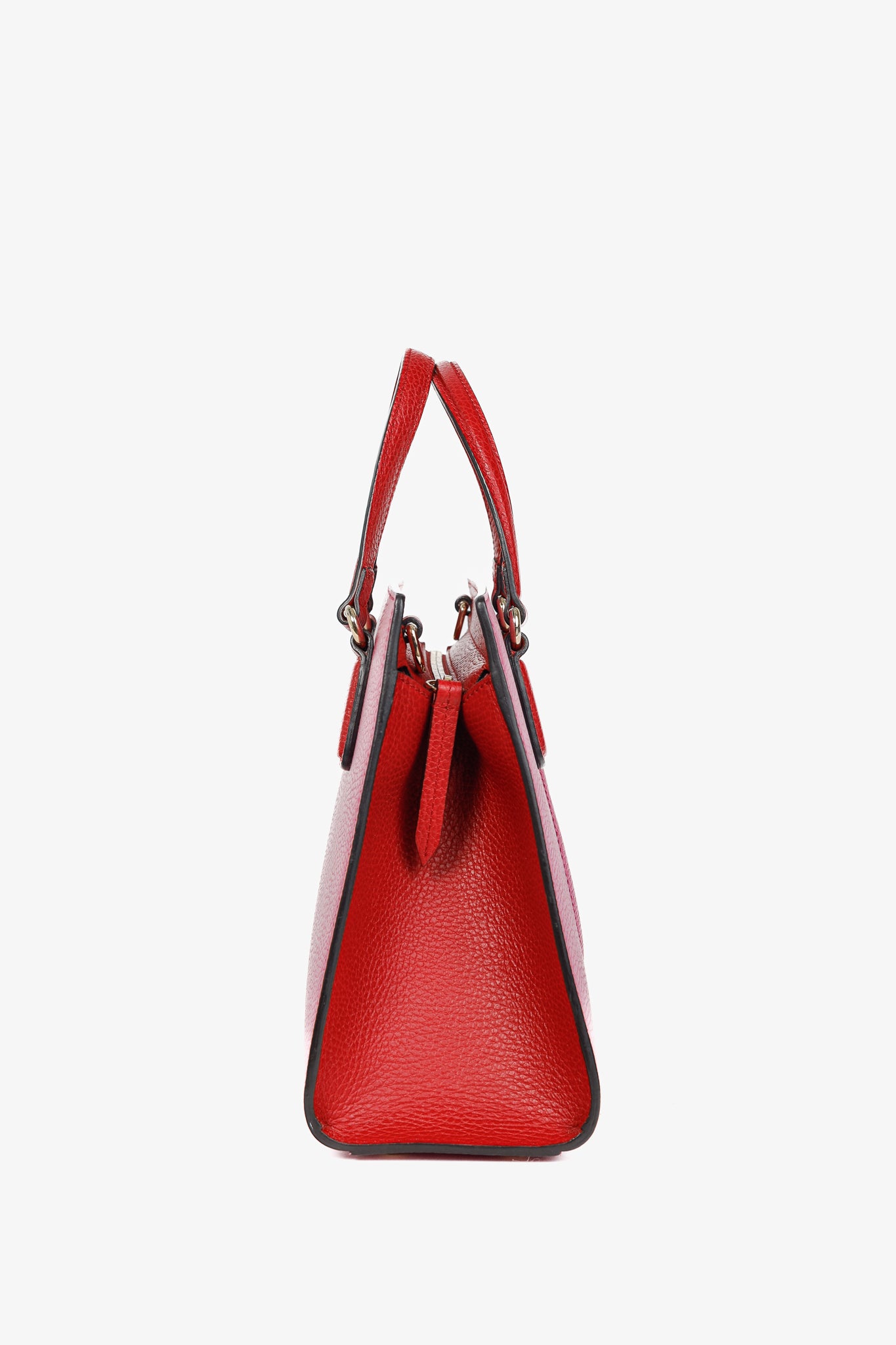 Gucci Medium Soho New Rosette & Hibiscus GG Leather Top Handle Tote