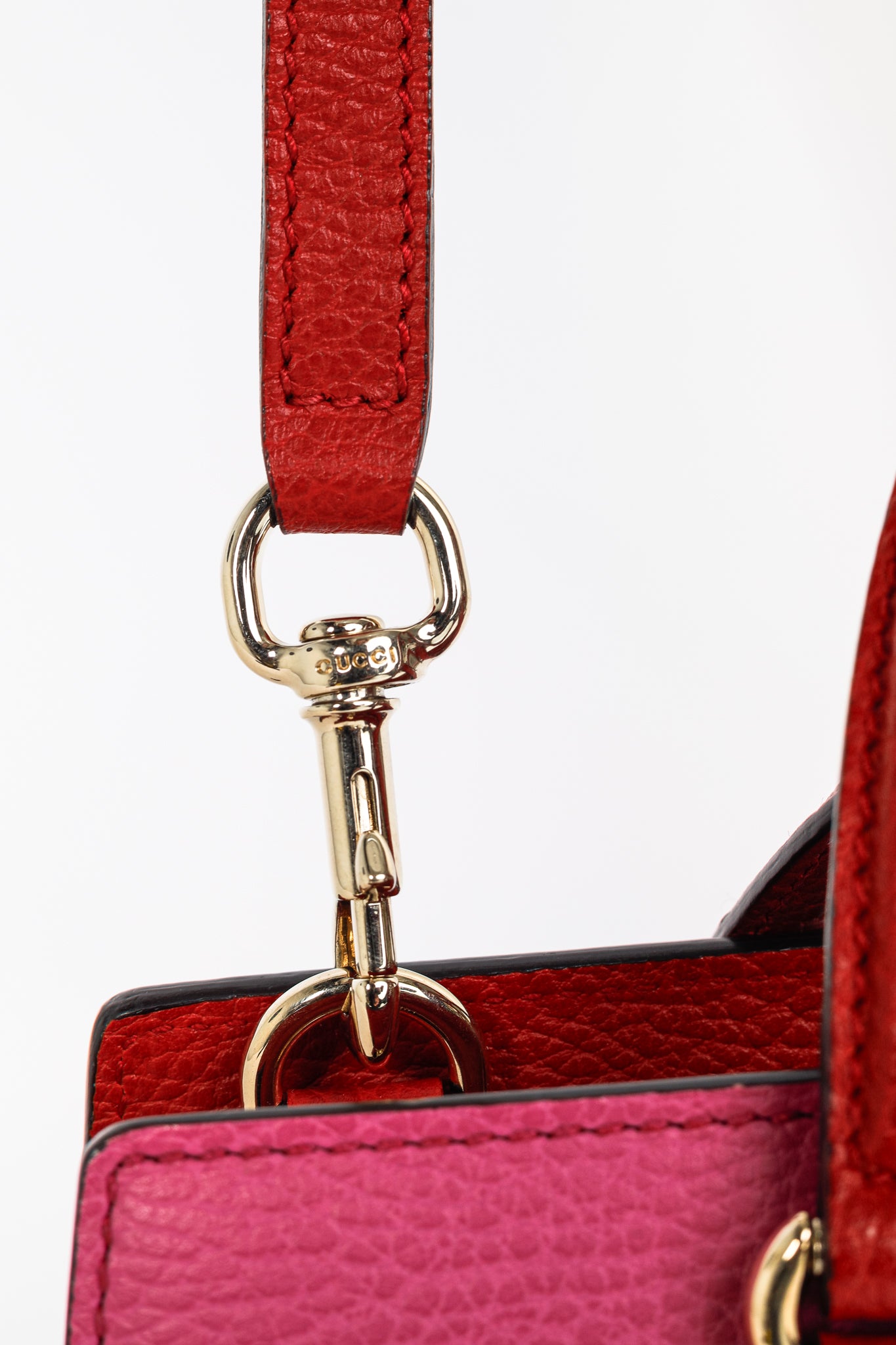 Gucci Medium Soho New Rosette & Hibiscus GG Leather Top Handle Tote
