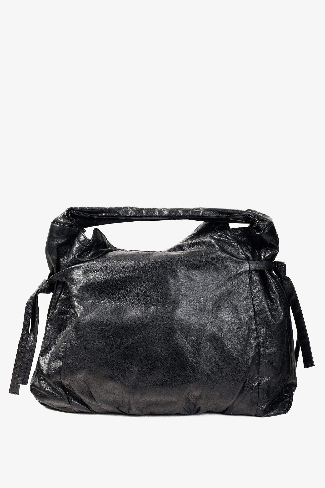 Gucci Medium Hysteria Black Leather Hobo Bag