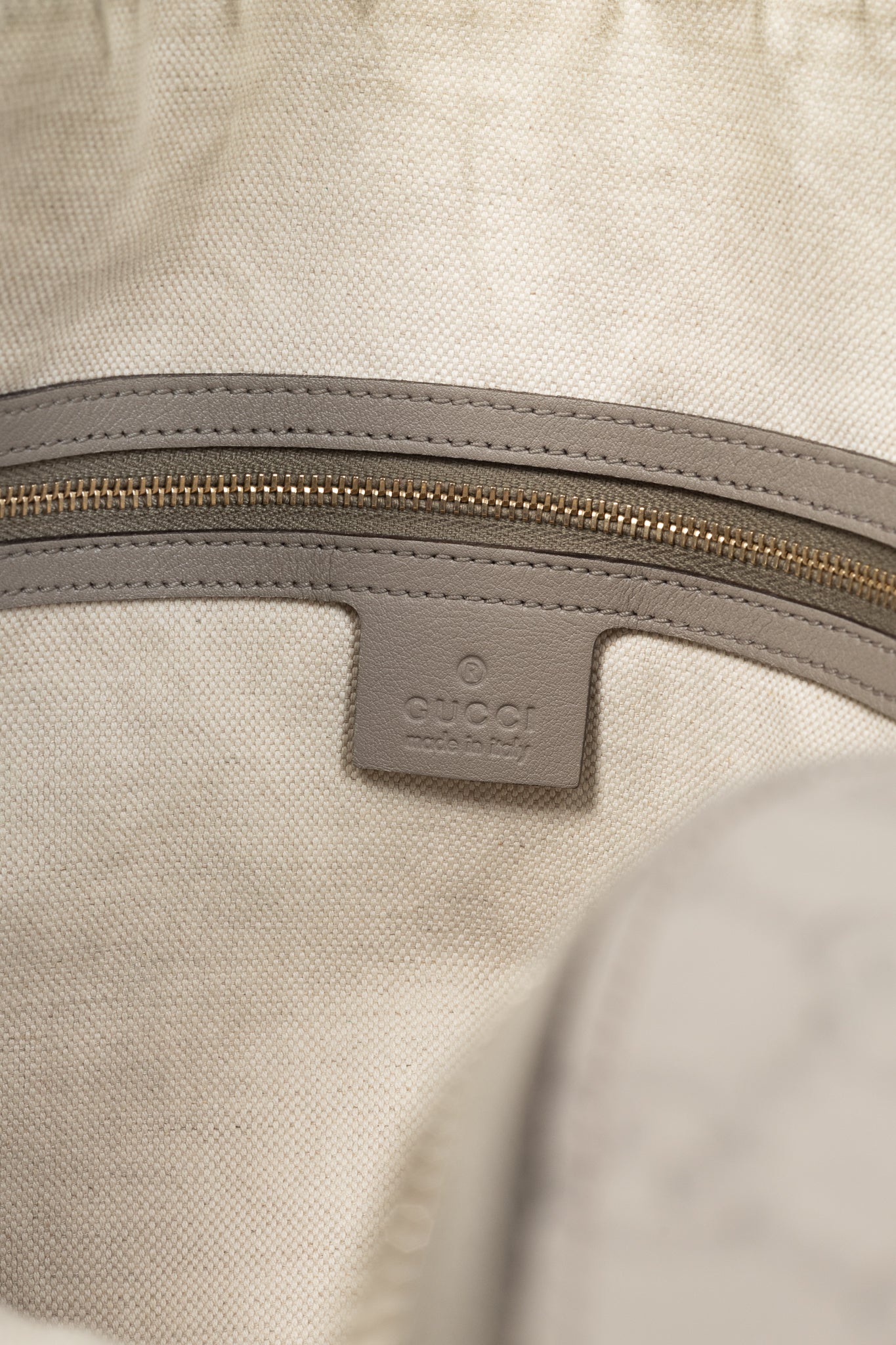 Gucci Bree Storm Grey Guccissima & Microguccissima Dome Tote