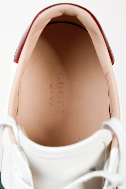 Gucci Ace White Leather Platform Sneakers