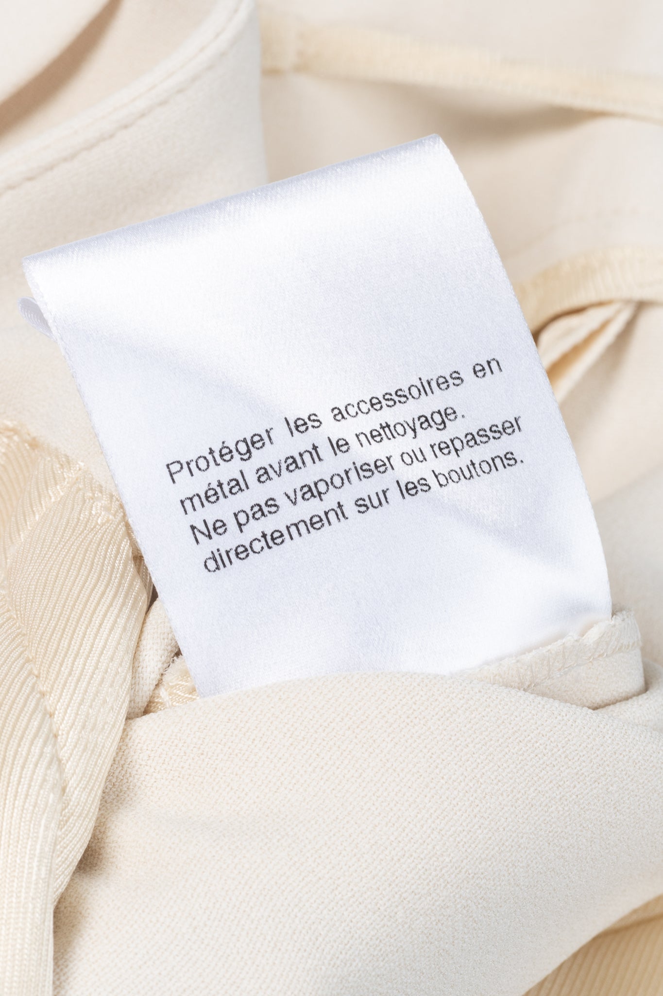 Gucci Cream Crepe Straight-Leg Holiday Trousers