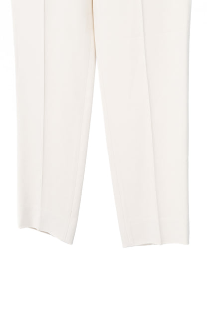 Gucci Cream Crepe Straight-Leg Holiday Trousers