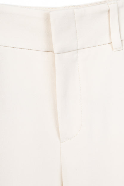 Gucci Cream Crepe Straight-Leg Holiday Trousers