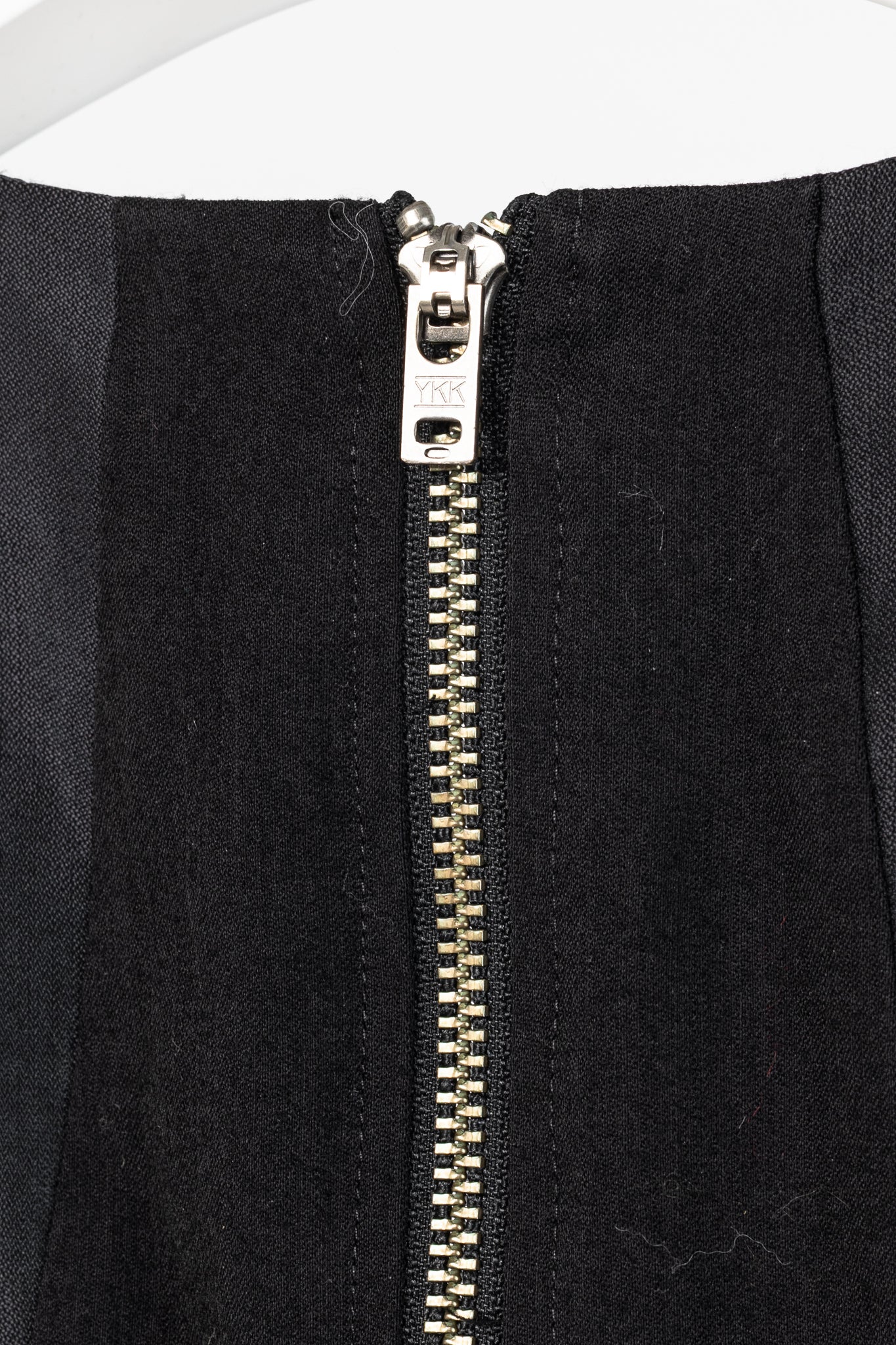 Helmut Lang Black Nexus Wool Knee-Length Dress
