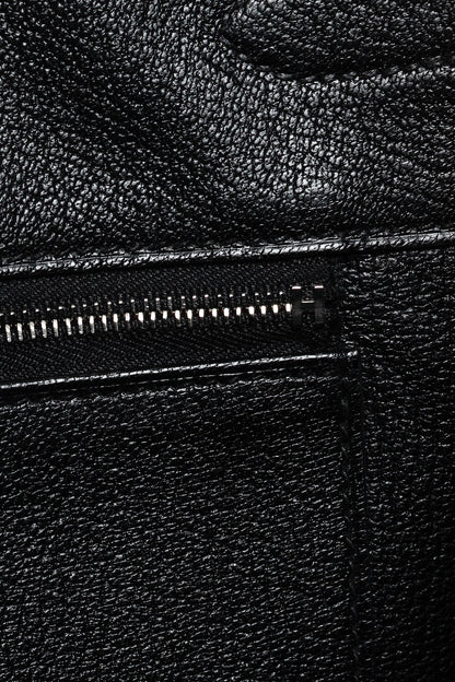 Hermes Birkin 35 Black Taurillon Clemence Leather Tote