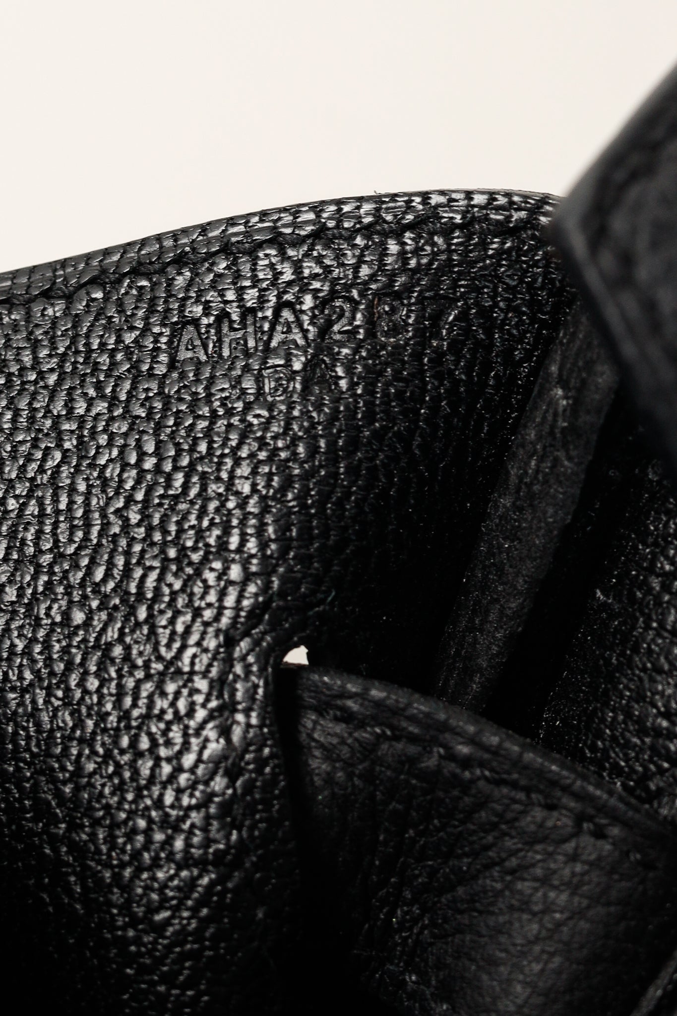 Hermes Birkin 35 Black Taurillon Clemence Leather Tote