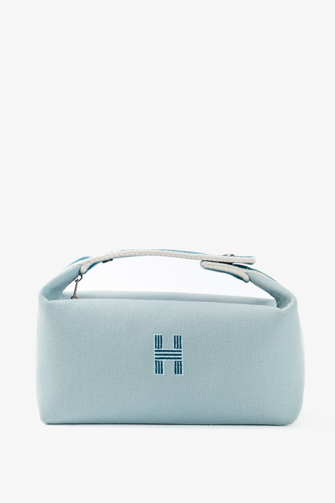 Hermes Bride-a-Brac Small Model Eucalyptus Canvas Case