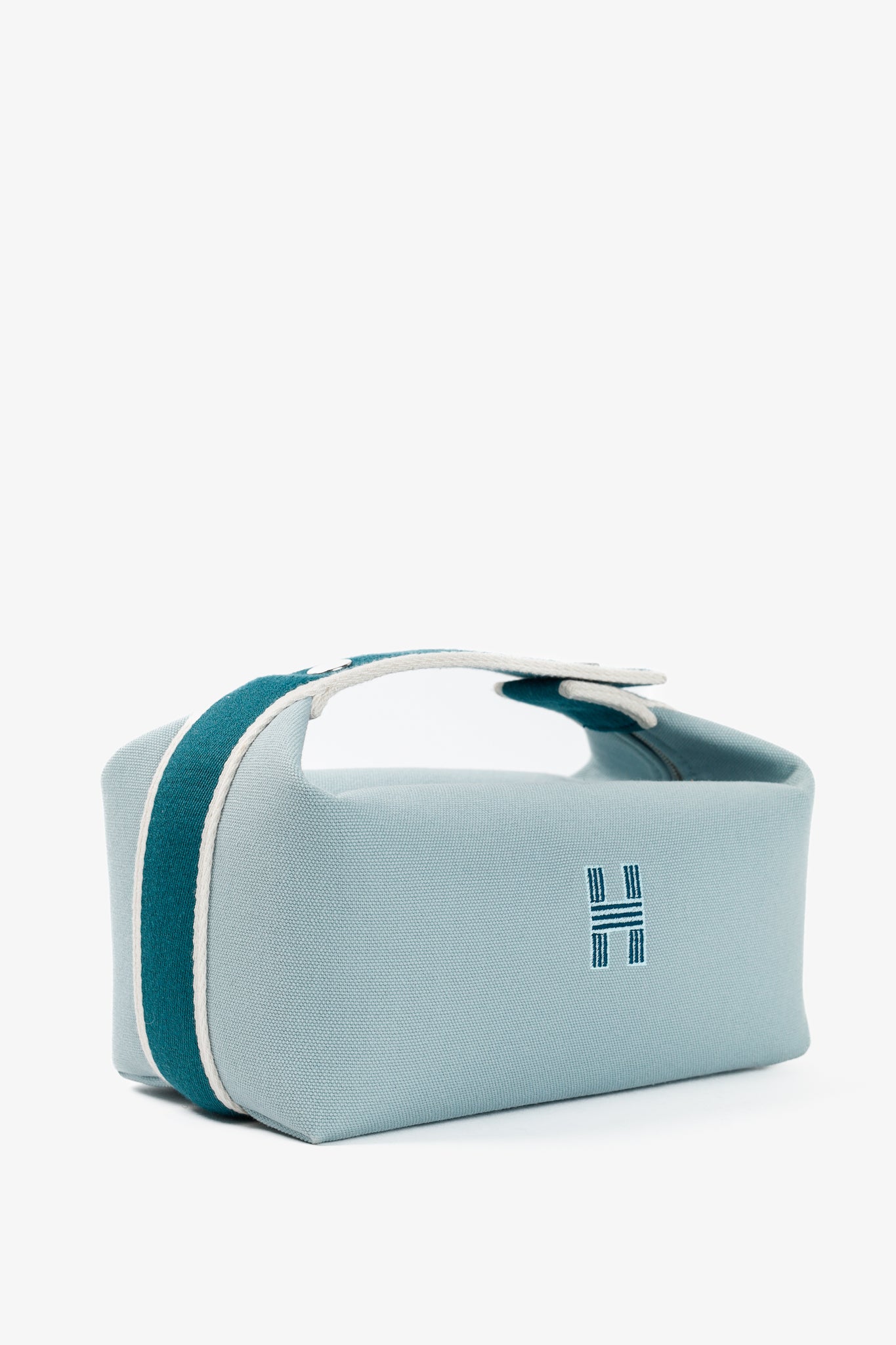 Hermes Bride-a-Brac Small Model Eucalyptus Canvas Case