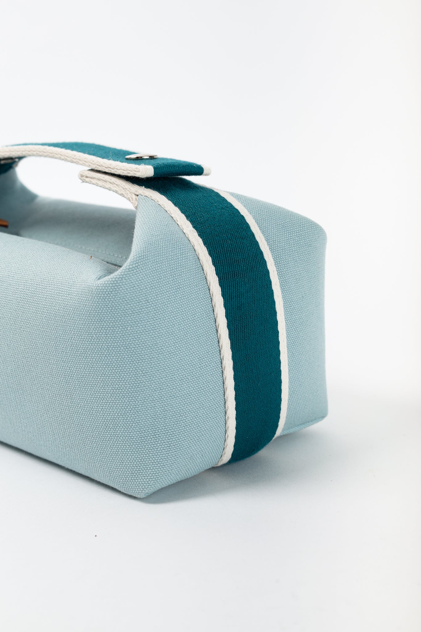 Hermes Bride-a-Brac Small Model Eucalyptus Canvas Case
