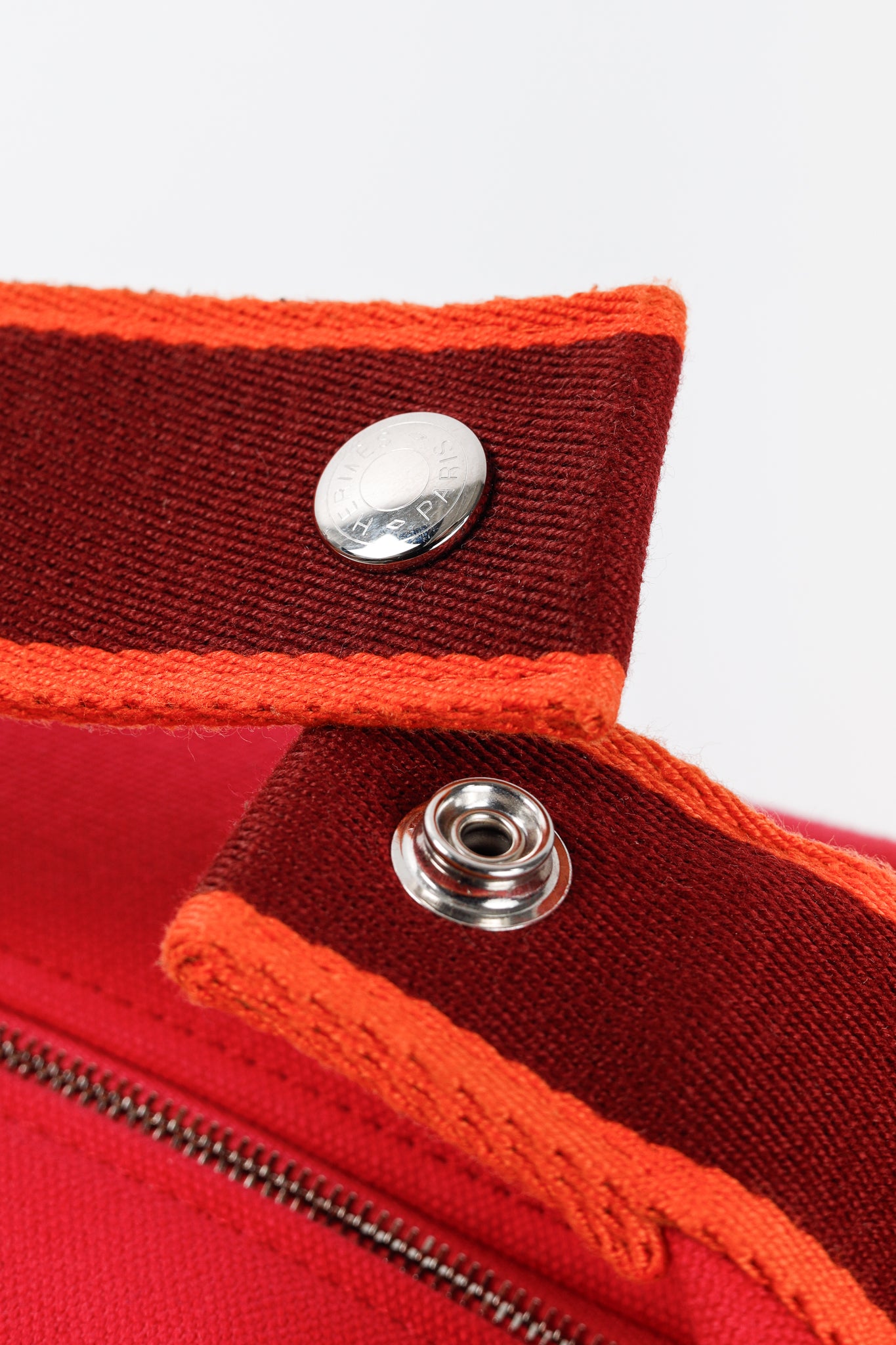 Hermes Bride-a-Brac Small Model Hibiscus Canvas Case
