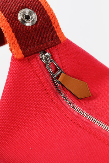 Hermes Bride-a-Brac Small Model Hibiscus Canvas Case