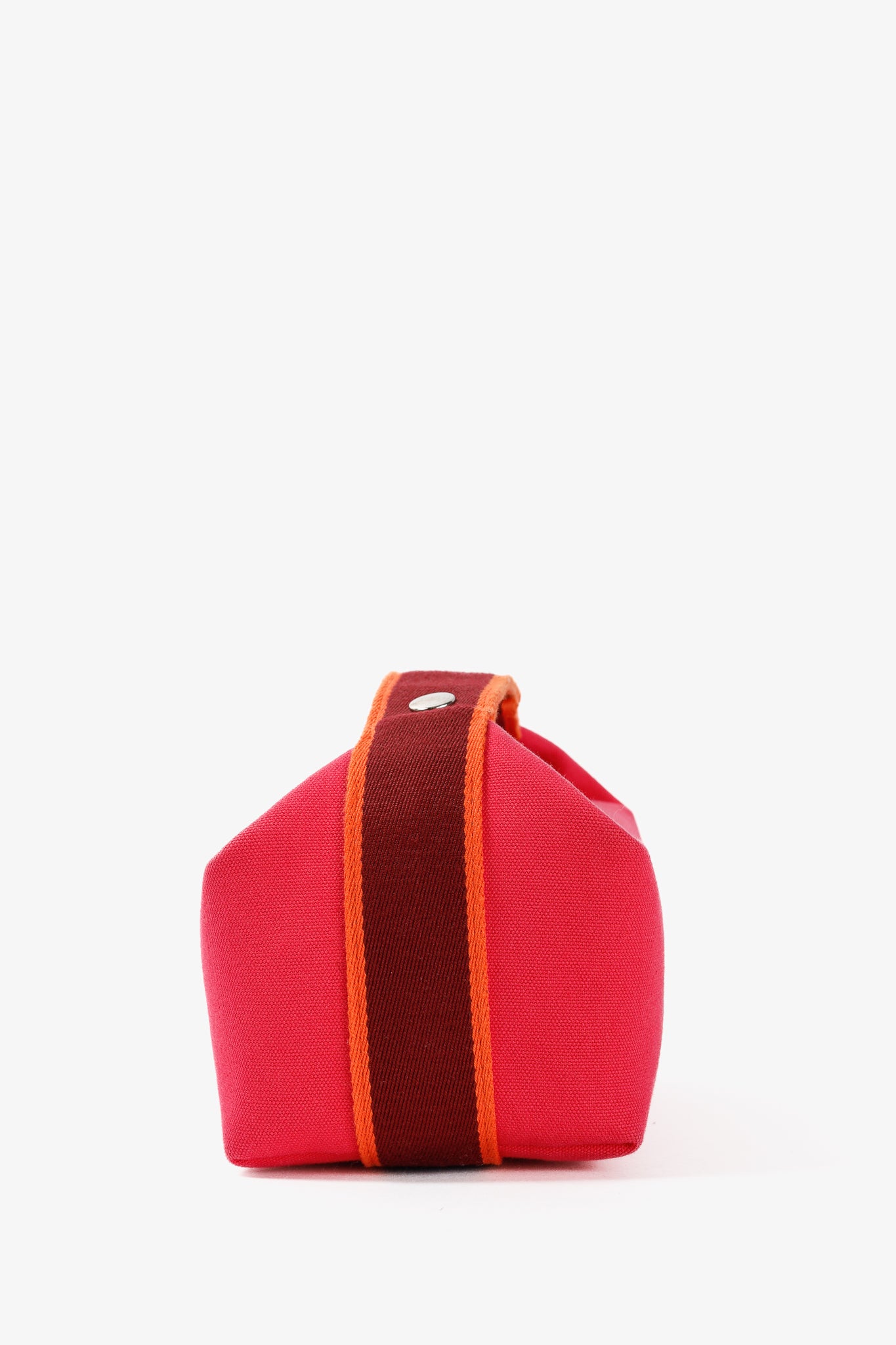 Hermes Bride-a-Brac Small Model Hibiscus Canvas Case