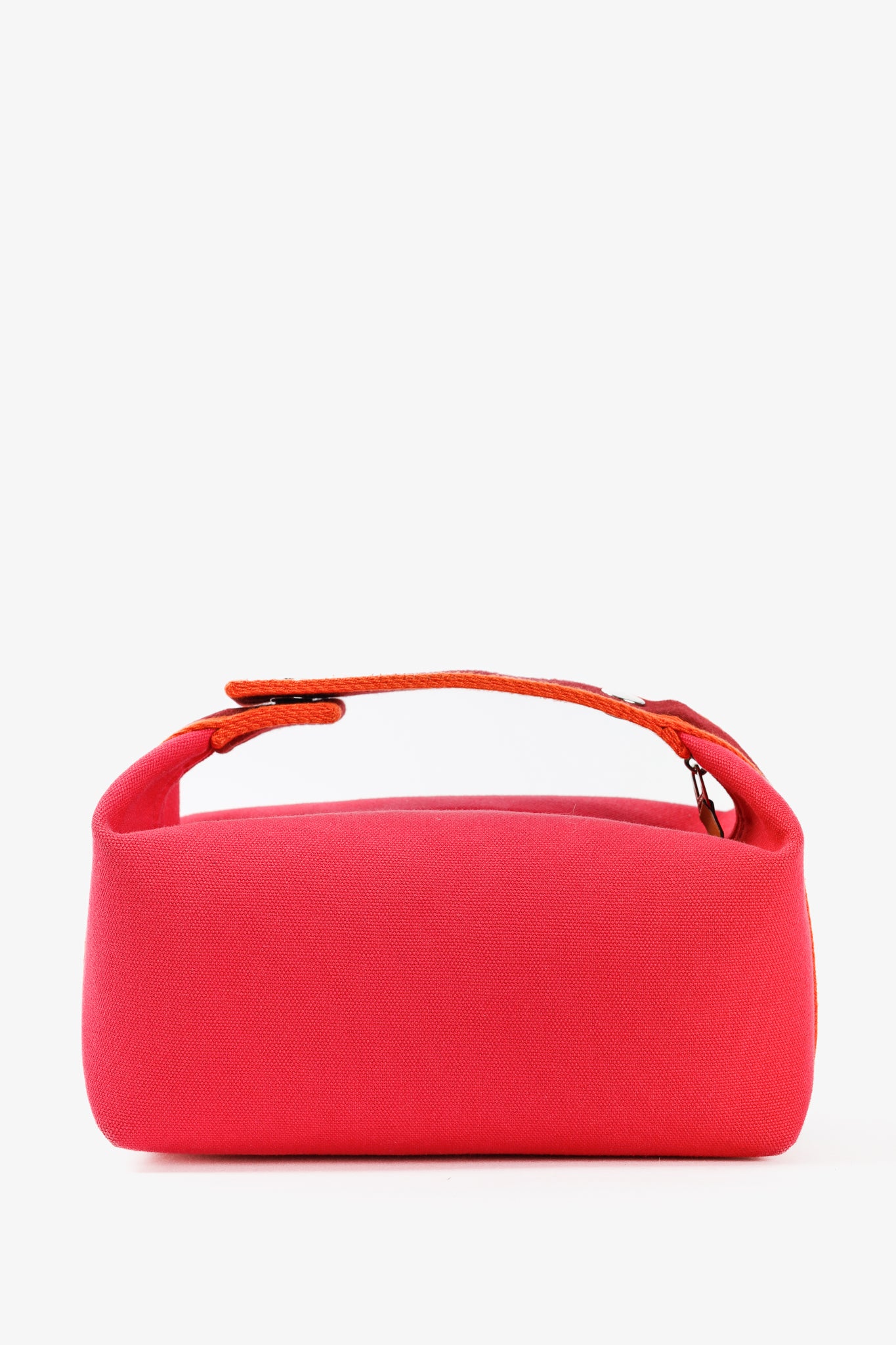 Hermes Bride-a-Brac Small Model Hibiscus Canvas Case
