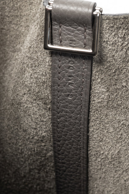 Hermes Picotin Lock 18 Gris Meyer Taurillon Clemence Leather Tote