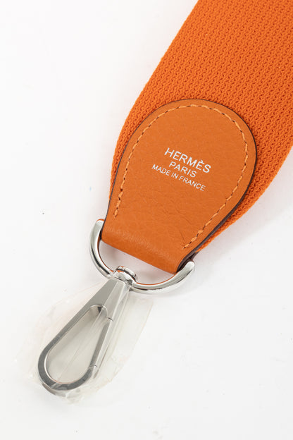 Hermes Evelyne III 29 Orange Taurillon Clemence Leather Shoulder Bag