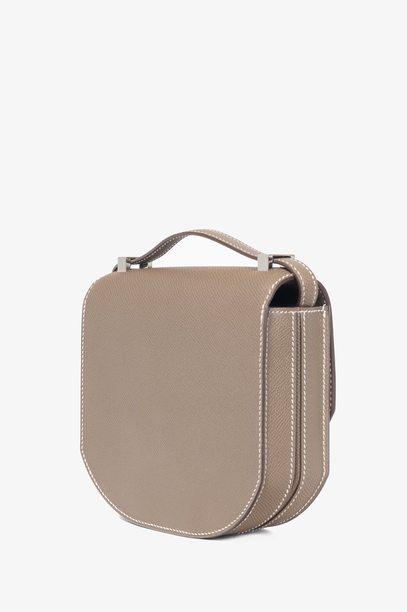 Hermes Mosaique Au 24-17 Etoupe Epsom Leather Crossbody