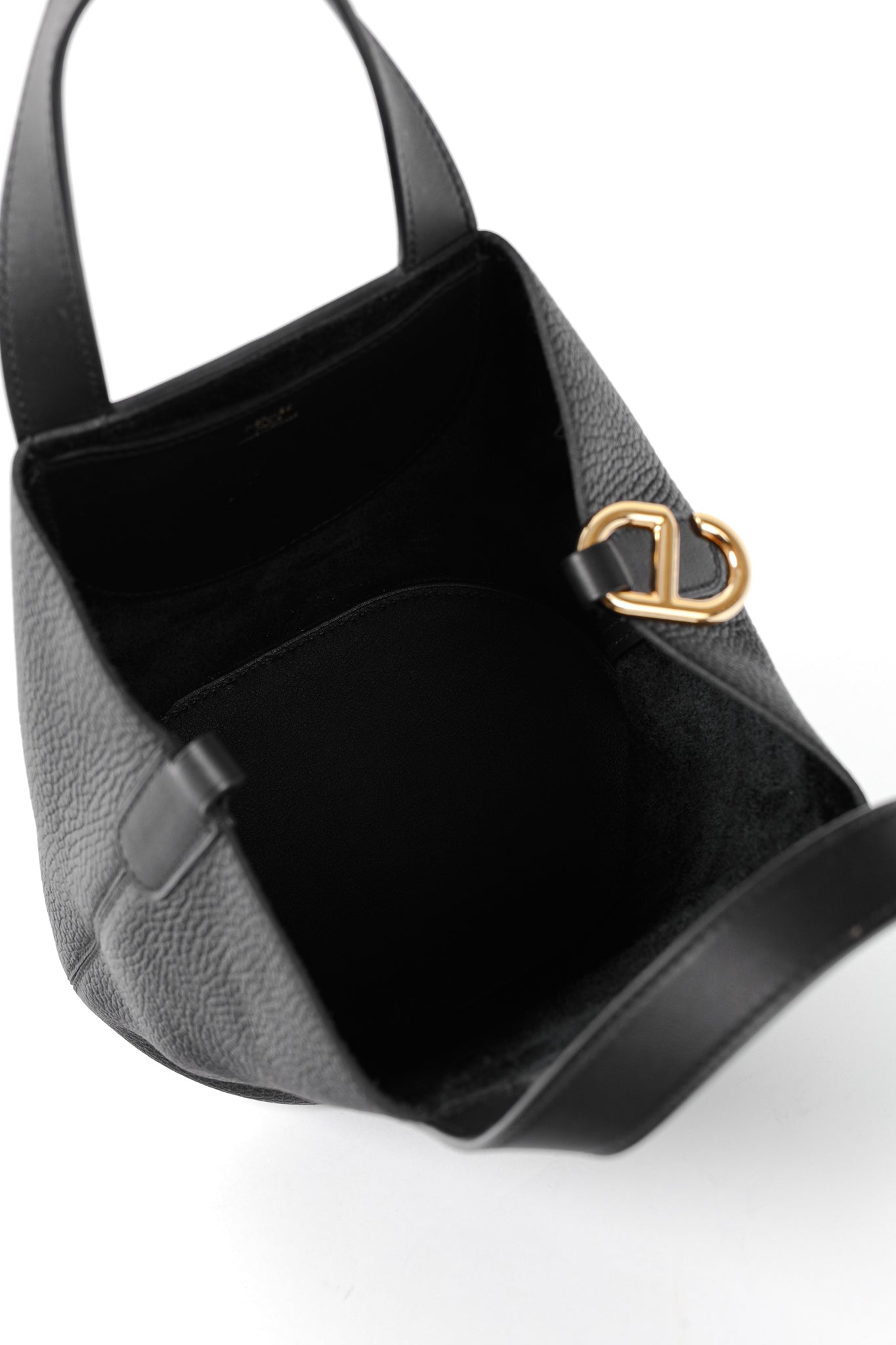 Hermes In-the-Loop 18 Noir Taurillon Clemence & Swift Calfskin Tote