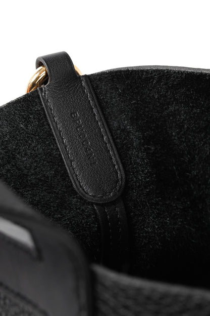 Hermes In-the-Loop 18 Noir Taurillon Clemence & Swift Calfskin Tote