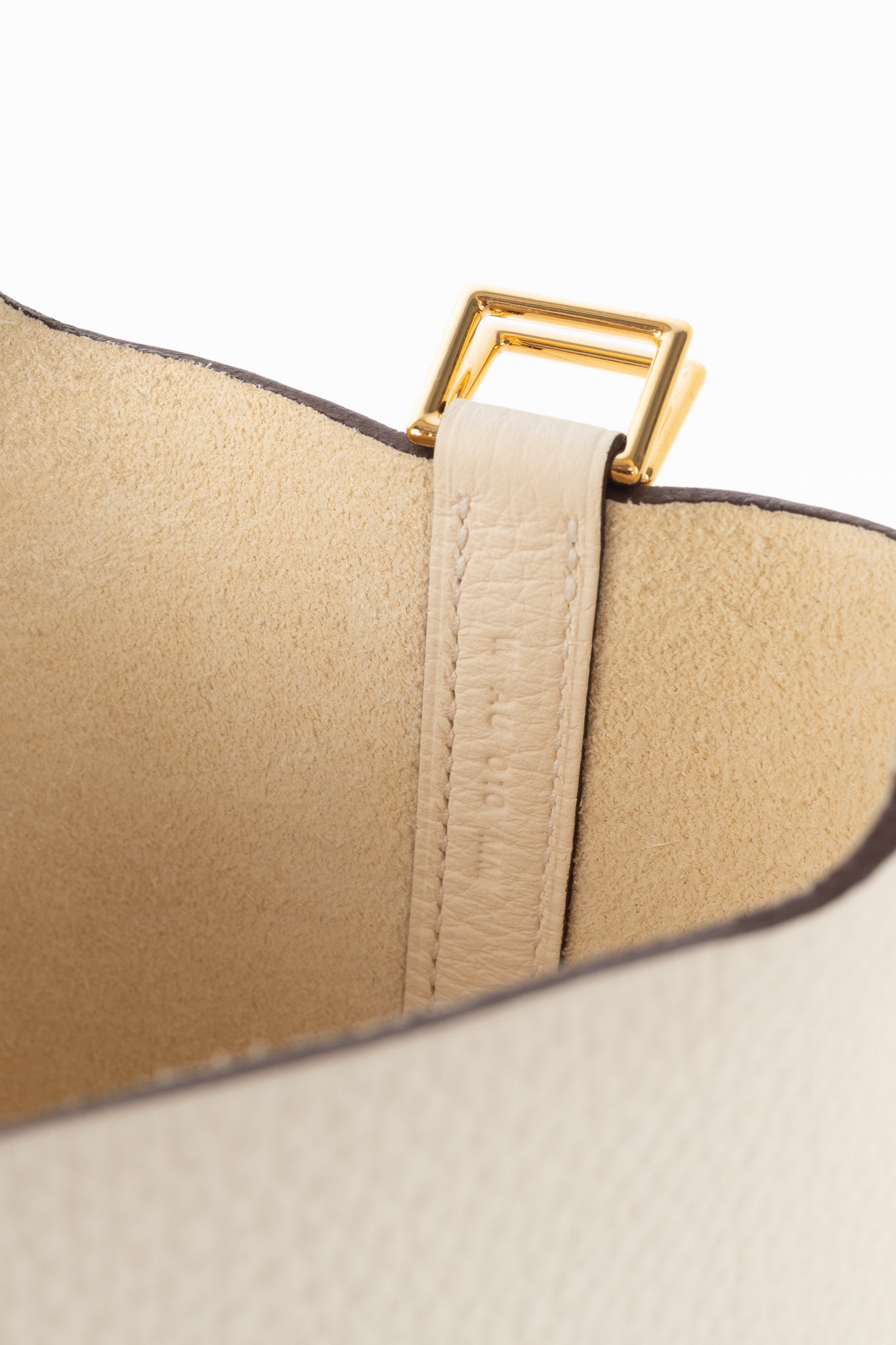 Hermes Picotin Lock 18 Nata Taurillon Clemence Leather Tote