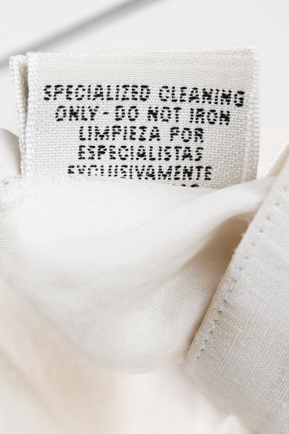 Hermes Vintage White Linen Sailor-Inspired Pant