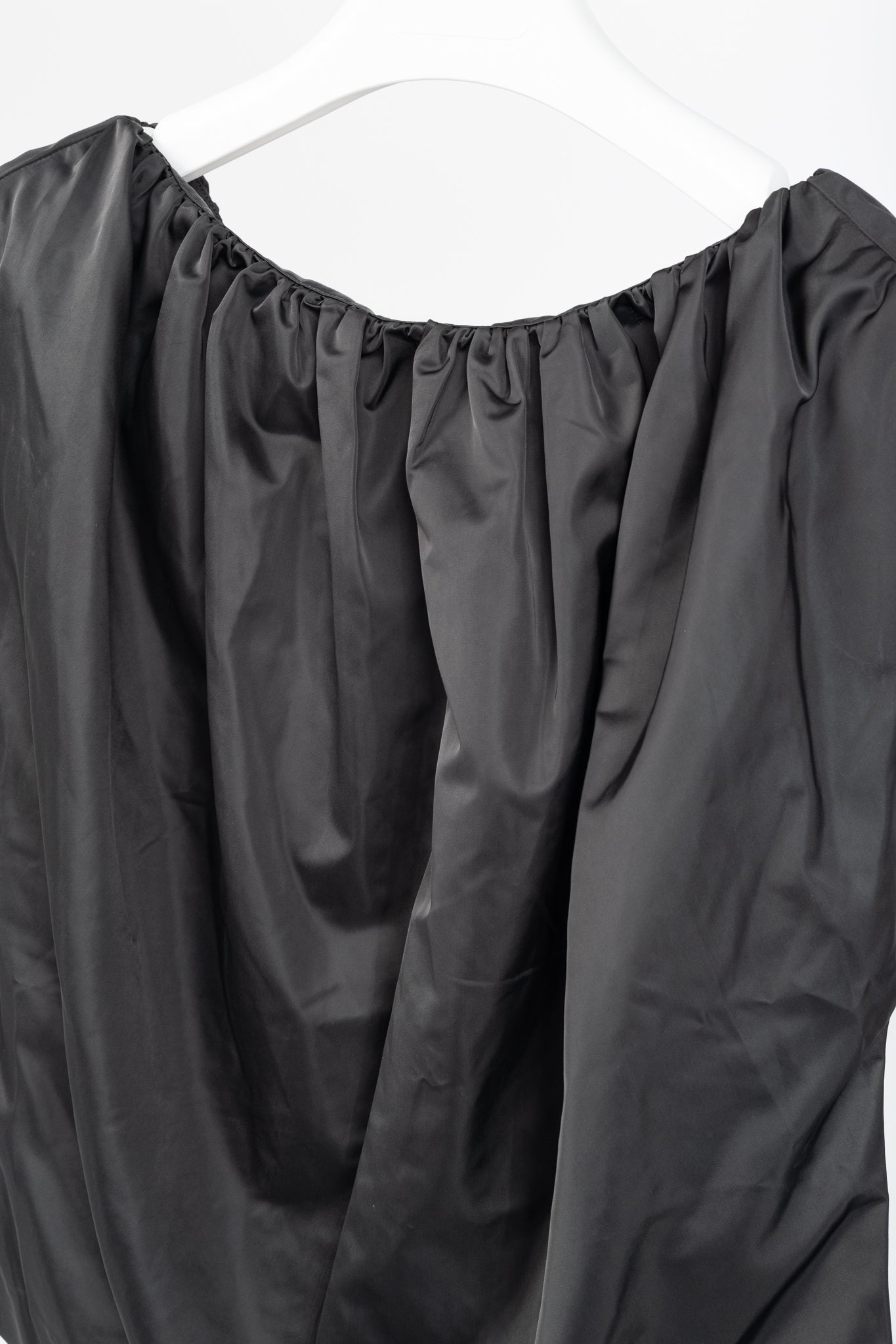 Herskind Martina Steel Satin Gathered Sleeveless Top