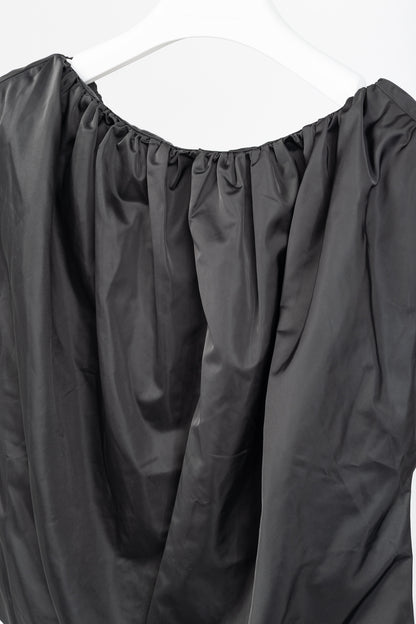 Herskind Martina Steel Satin Gathered Sleeveless Top