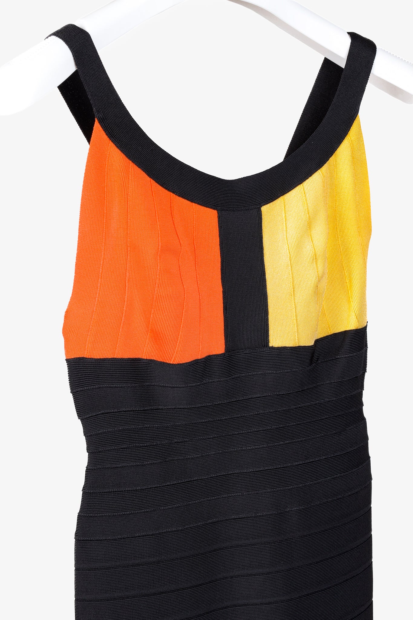 strapless open back dress Herve Leger Pomy Bandage Dress – Blogger Armoire