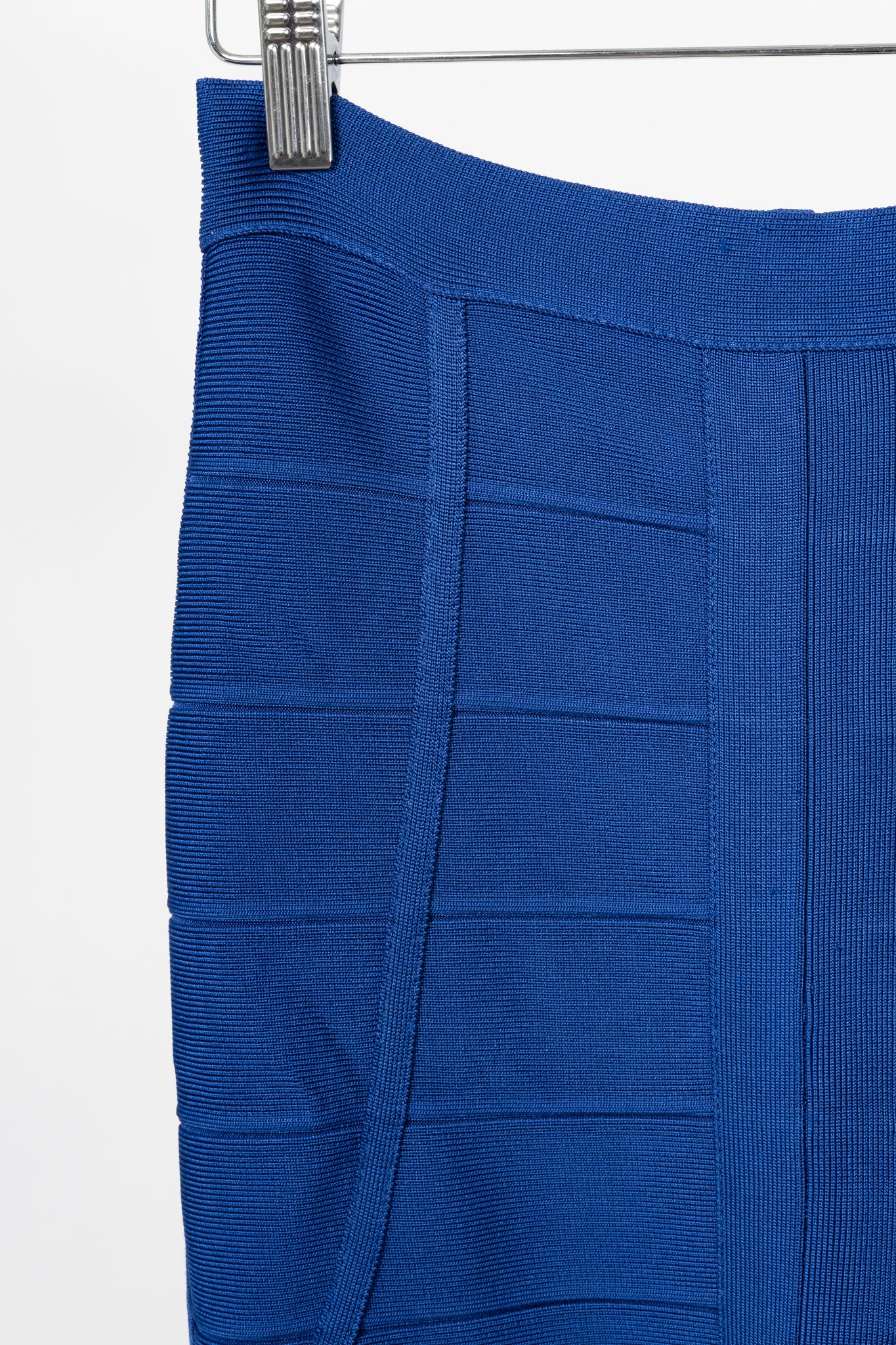 Herve Leger Elias Blusaphire Bandage Pencil Skirt