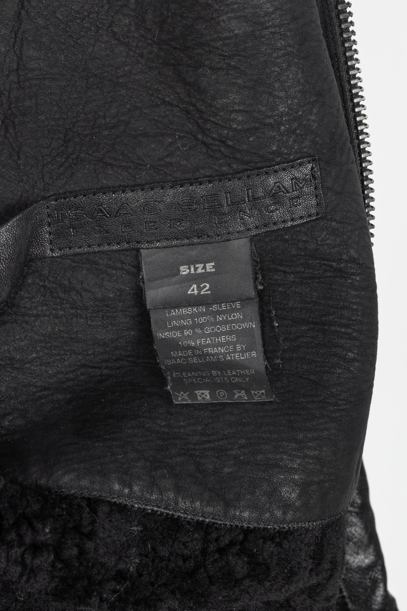 Isaac Sellam Experience Arnaqueuse Noir Hooded Shearling Coat