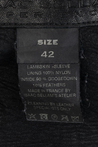 Isaac Sellam Experience Arnaqueuse Noir Hooded Shearling Coat