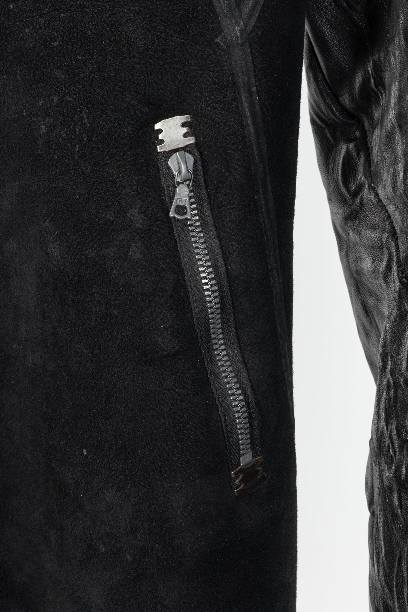 Isaac Sellam Experience Arnaqueuse Noir Hooded Shearling Coat