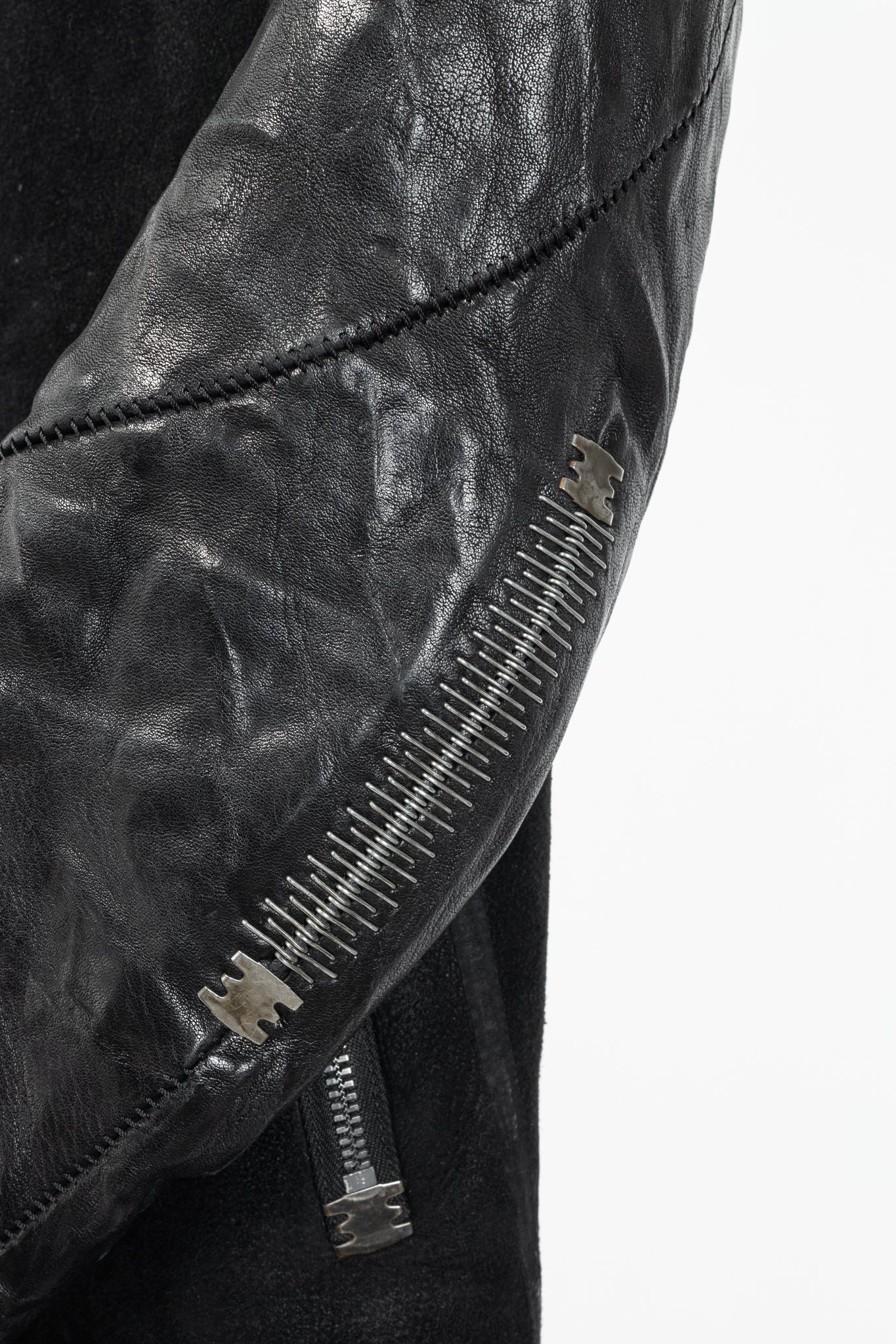 Isaac Sellam Experience Arnaqueuse Noir Hooded Shearling Coat
