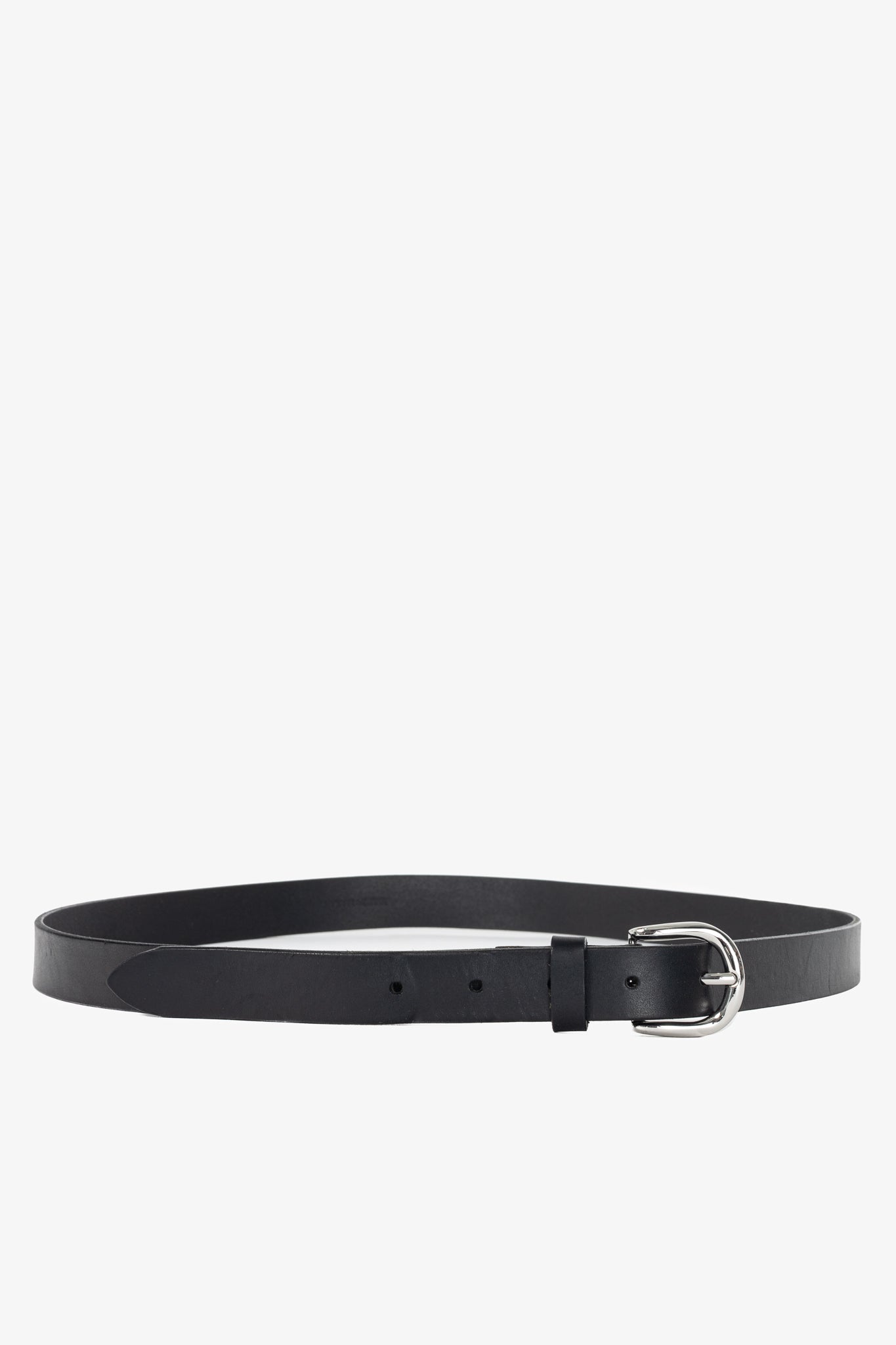 Isabel Marant Black Cowhide-Leather Belt