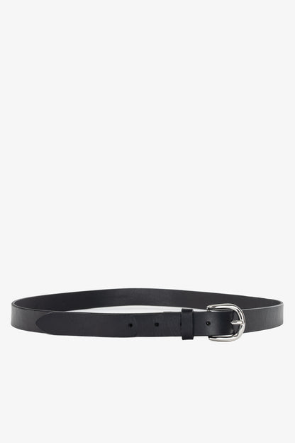 Isabel Marant Black Cowhide-Leather Belt