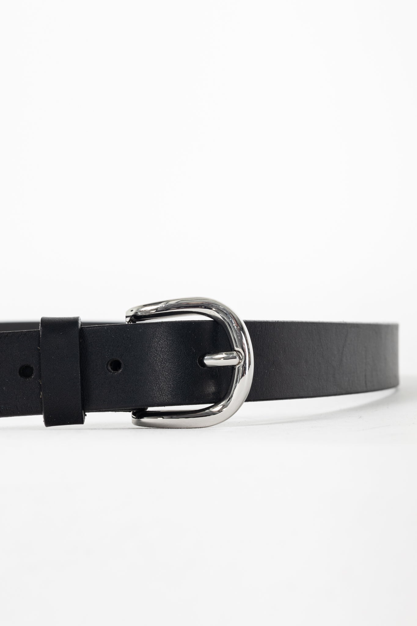 Isabel Marant Black Cowhide-Leather Belt