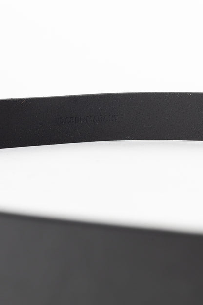 Isabel Marant Black Cowhide-Leather Belt